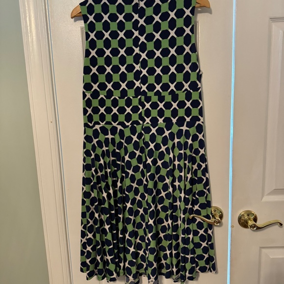 Donna Morgan Sleeveless Fit and Flare Dress - Picture 3 of 3